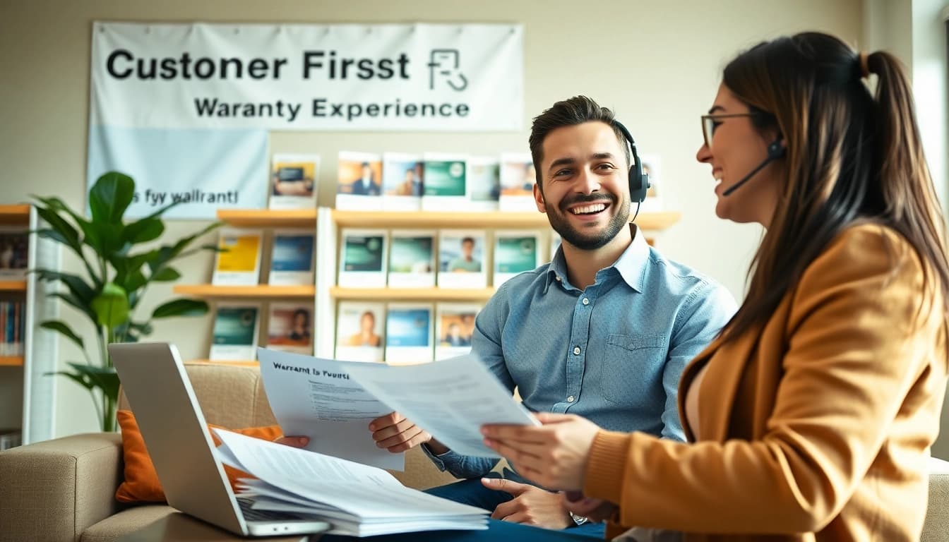 Experience the customer first warranty experience with dedicated service support.
