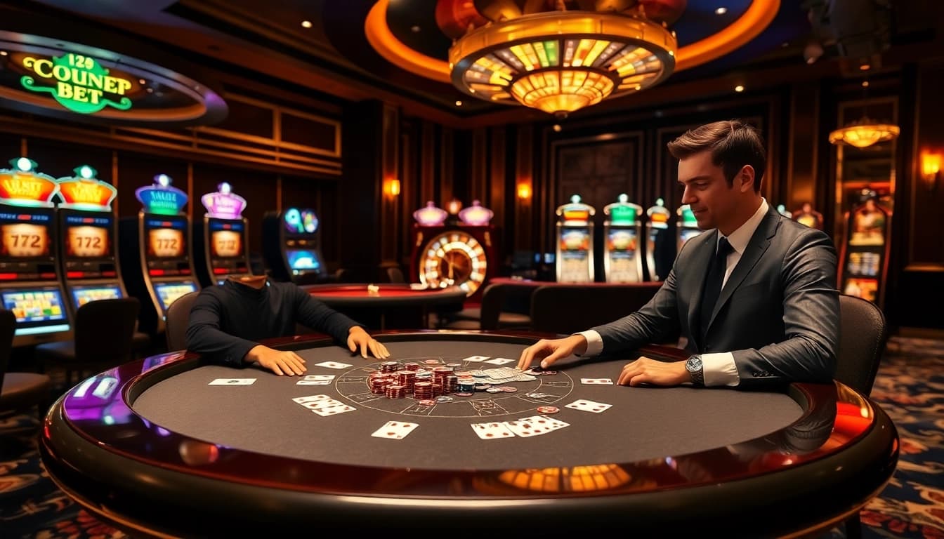 Experience the excitement at C168 BET with live blackjack games and vibrant casino elements.