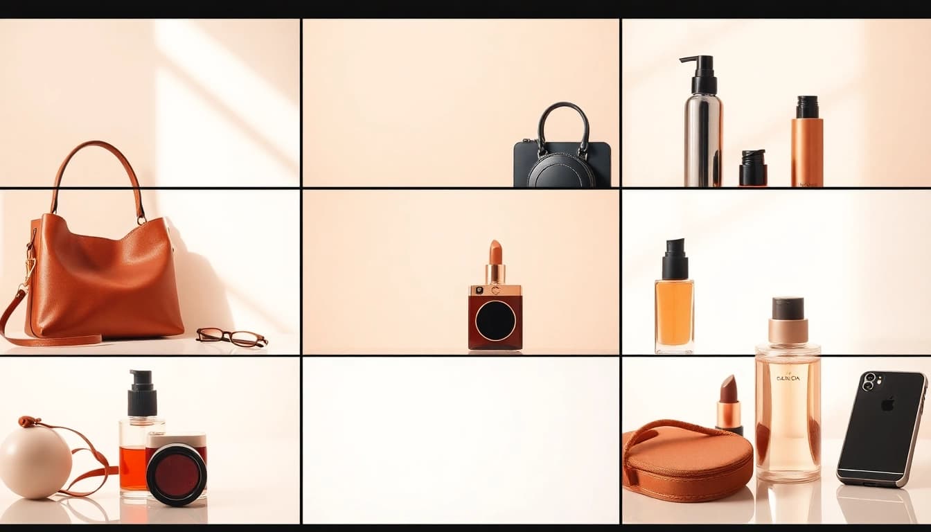 Professional product photography services in Milan focused on excellence