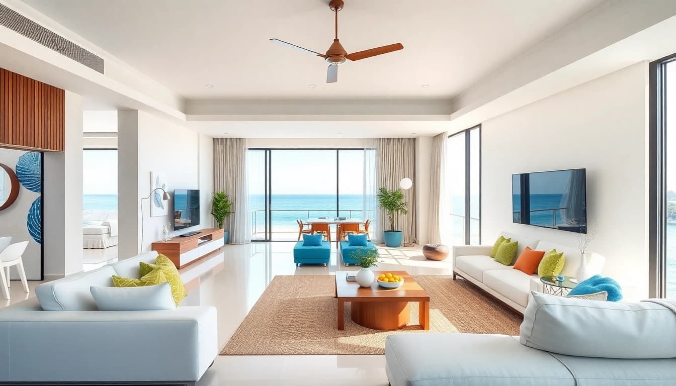 Experience a modern condo for rent Pattaya with ocean views and stylish interiors.