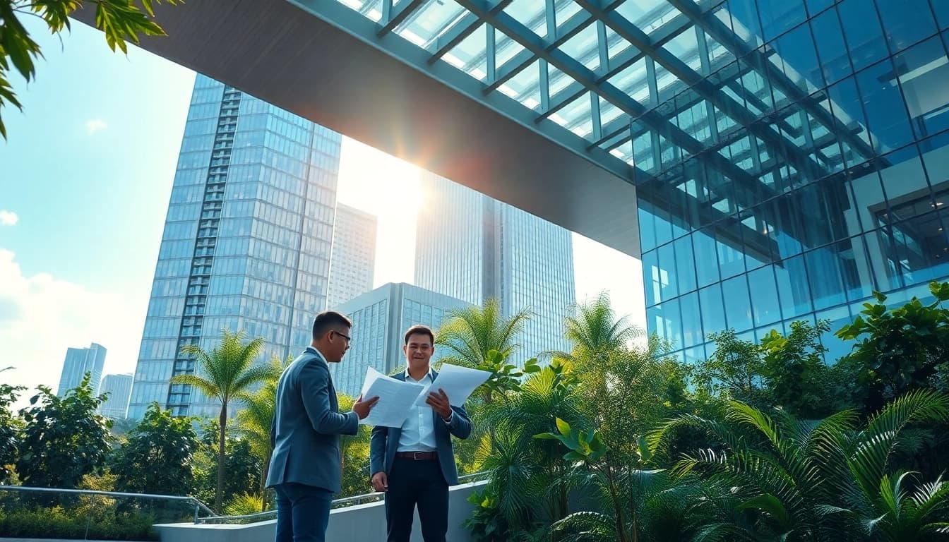 Architectural design collaboration in an innovative architecture and engineering firm.