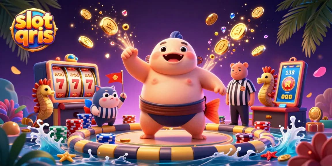 Experience thrilling gaming with slot qris featuring vibrant characters and excitement.