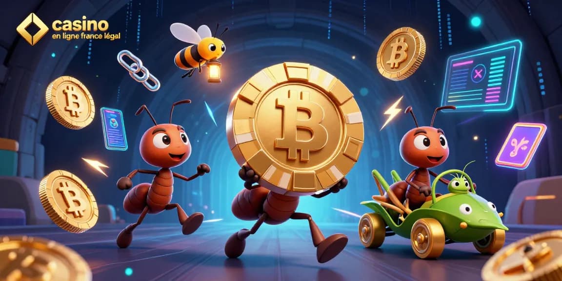 Jouez au casino en ligne légal en France avec confiance grâce à cet univers animé et engageant.