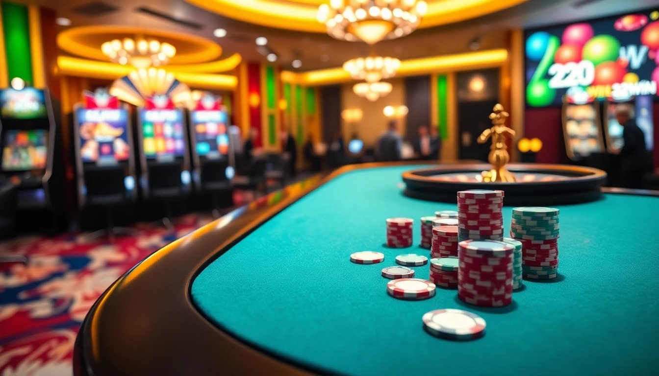 Experience the thrill of online gaming at Trang chủ 32WIN with vibrant casino visuals and engaging gameplay.