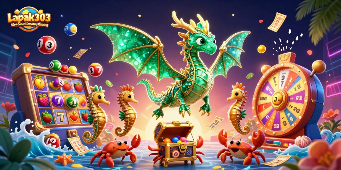 Experience big wins with Lapak303 Slot Gacor Gampang Menang in a vibrant casino scene.