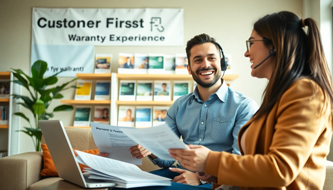 Experience the customer first warranty experience with dedicated service support.