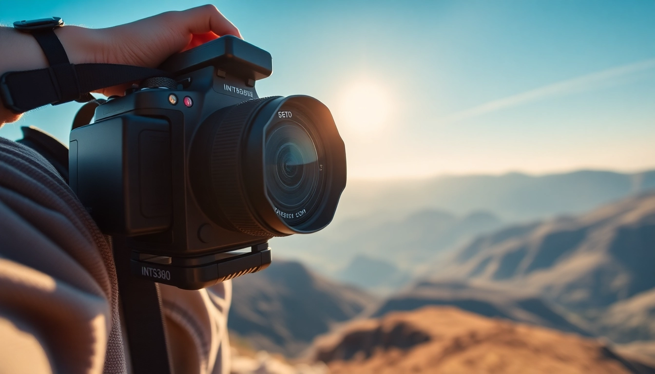Capture stunning landscapes with the Insta360 X5, showcasing its features in vibrant outdoor settings.