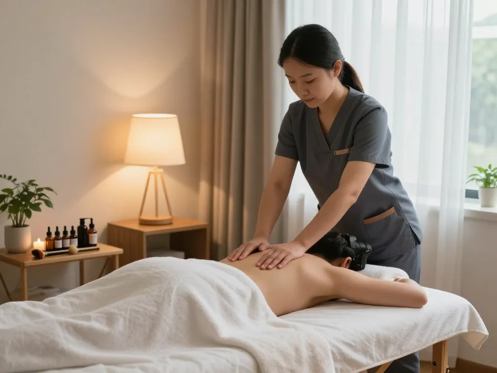 maxim-anma.net offers soothing home massage services with professional therapists in a calming wellness environment.