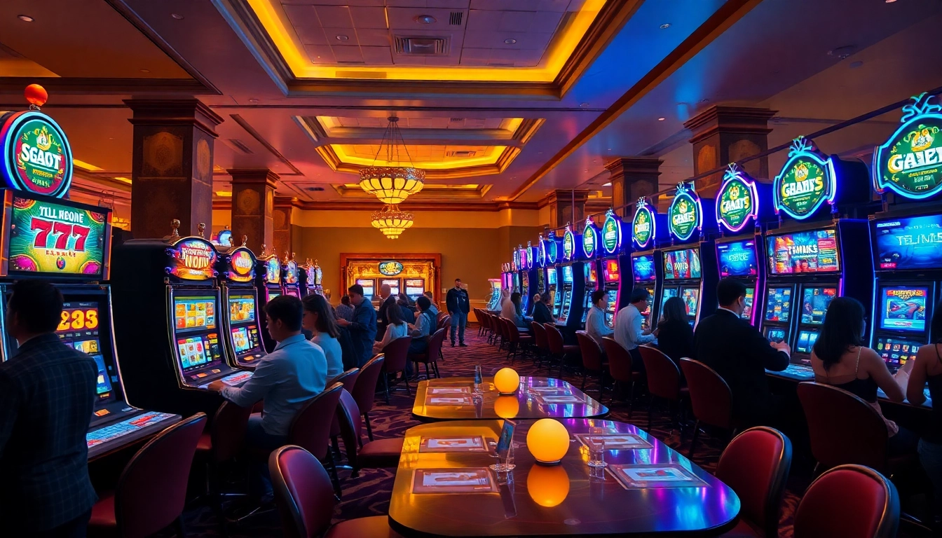 Menangkan di mesin slot 88SLOTDEWA dengan pemain yang antusias di kasino glamor.