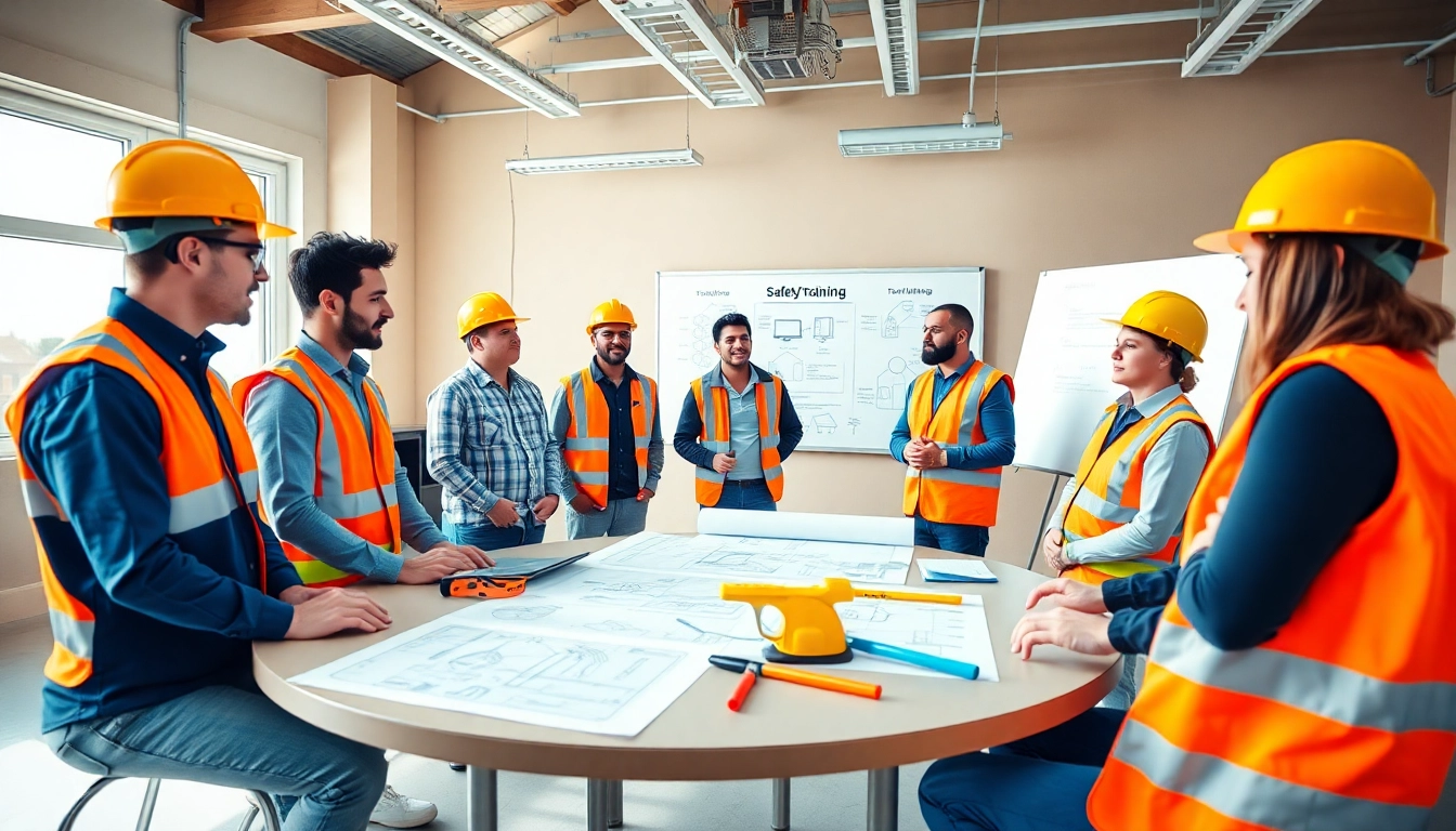 Engaging construction safety training session highlighting essential safety protocols and practices.