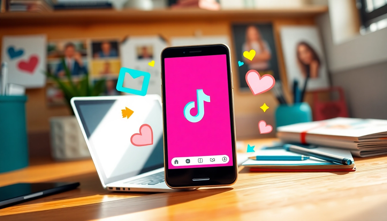 tiktok いいね 購入で充実させるマーケティングの舞台裏を示すビジュアル