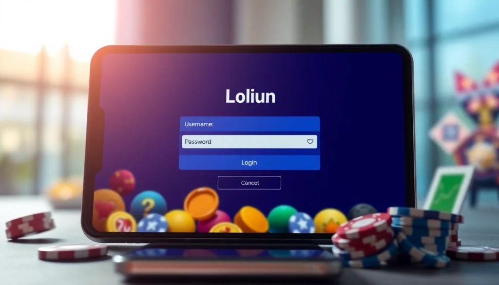 Proses diantogel login dengan desain modern dan antarmuka pengguna yang bersih.