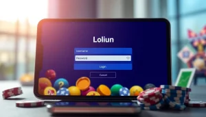Proses diantogel login dengan desain modern dan antarmuka pengguna yang bersih.