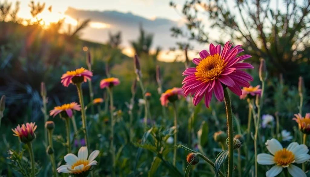 Colmenas keniata en un entorno apacible, mostrando su diseño único y abejas trabajando.