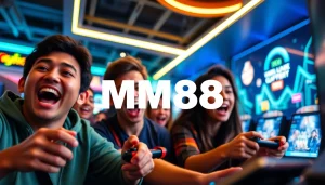 Players experiencing the excitement of MM88 online gaming with vibrant visuals.