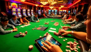 Experience the thrill of 79king hn in an engaging casino scene with dynamic poker gameplay.