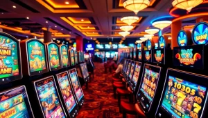 Aksi menangkan peluang di link slot gacor dalam suasana kasino yang bersemangat.