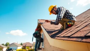 Inspecting Twin Shield Roofing with precision and professionalism for quality assurance.