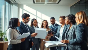 Best employment lawyers in Delhi NCR collaborating on contracts in a modern office.