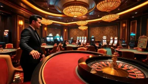 Engage in thrilling gameplay at https://79king2.sa.com/ with luxurious casino experiences featuring roulette tables and poker action.