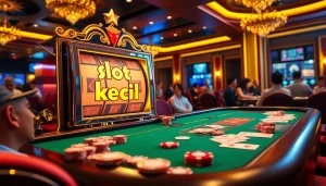 Experience thrilling low-stakes games with slot bet kecil at our luxurious casino.