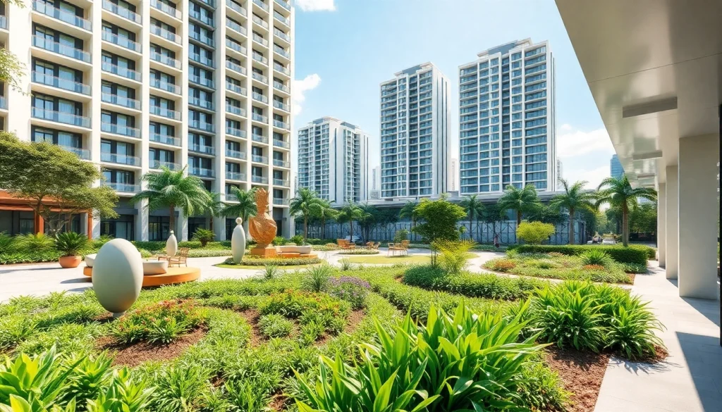 Discover the Tampines Street 95 EC luxury executive condominium with its stunning design and vibrant landscaping.