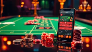 Thu hút người chơi bằng ứng dụng Bet VIP tại cảnh casino sang trọng đầy ắp yếu tố trò chơi sống động.