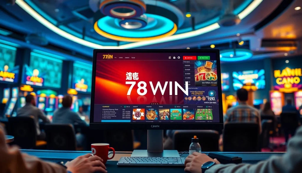 Engaging online casino experience at 78WIN with vibrant games and user-friendly interface.