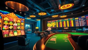 Experience the thrill of F8BET's online casino and sports betting platform with real-time interactions and vibrant game visuals.