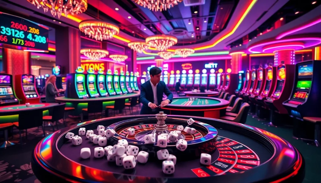 Experience the thrill of gambling with VN88's vibrant casino scene and exciting betting action.