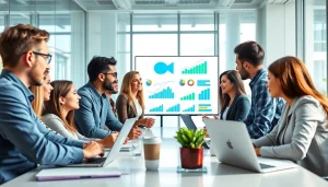 Boost your business with proven seo fort myers strategies in a vibrant office setting.