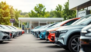 Rent a car Moldova services showcased with modern vehicles in Chisinau.