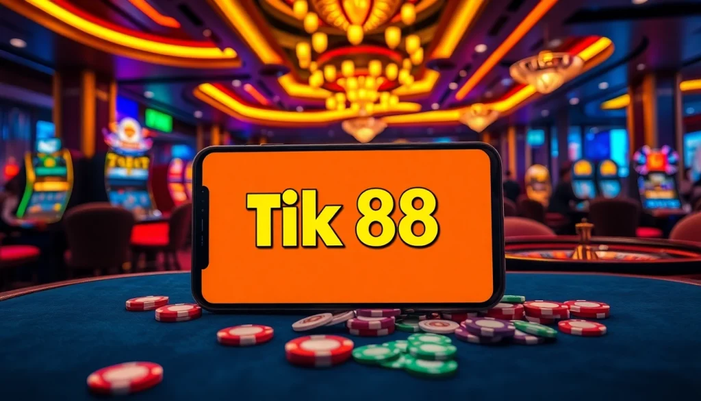 Người chơi háo hức tương tác với ứng dụng di động tik 88 để có trải nghiệm cá cược đắm chìm.