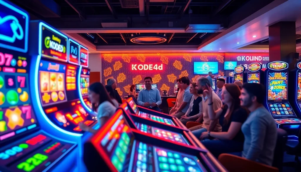 Kode4d vibrant online gaming experience showcasing secure gaming interactions.