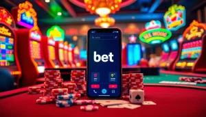 Trải nghiệm cảm xúc cá cược với ứng dụng Bet VIP, có các máy đánh bạc sống động và bàn poker.