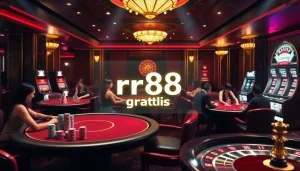 Experience the thrill of rr88 gratis with exciting casino gameplay and vibrant poker tables.