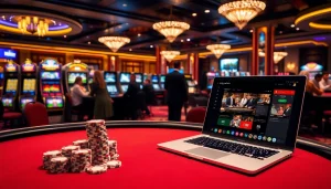 Players experience the thrill of high-stakes poker at Haywin casino with glamorous atmosphere.