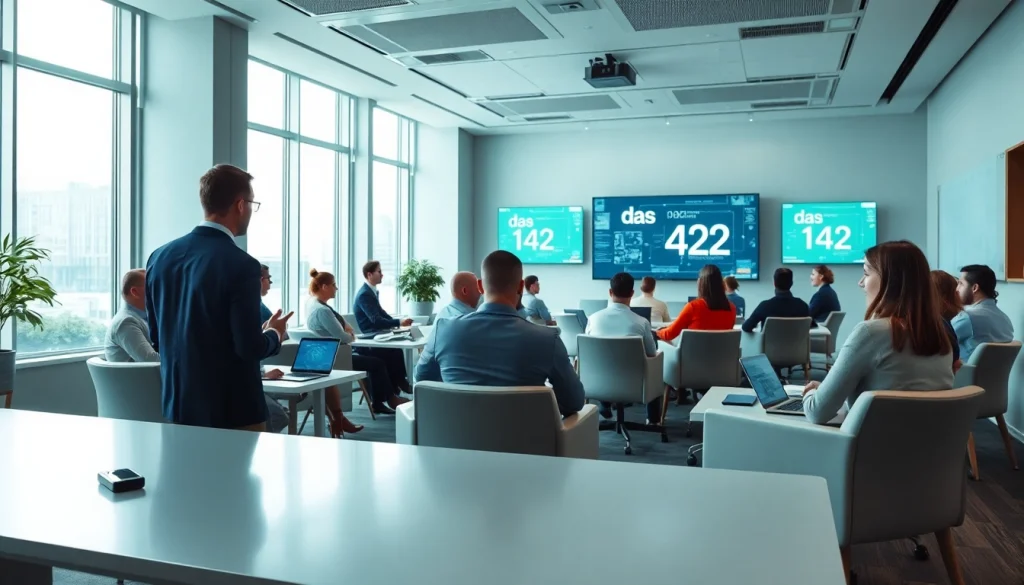 Engage with das 142 concepts in a dynamic training seminar featuring diverse professionals.