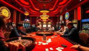 Engage with Tool xo so sieu toc at an exciting casino with roulette and poker.