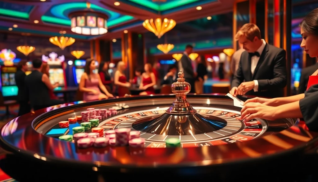 Play exciting games at nhà cái mm88 with vibrant casino tables and thrilling gambling action.