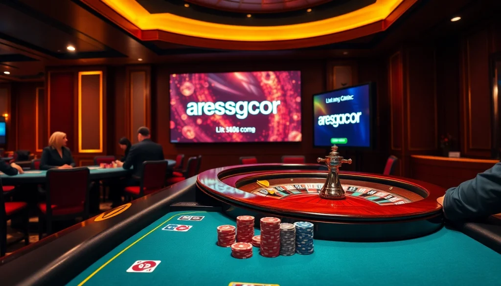 Experience the thrill of winning at the vibrant casino featuring link aresgacor for online gaming.