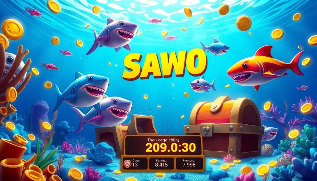 Engage in the thrilling bắn cá đổi thưởng experience with exciting fish and prizes beneath the waves.