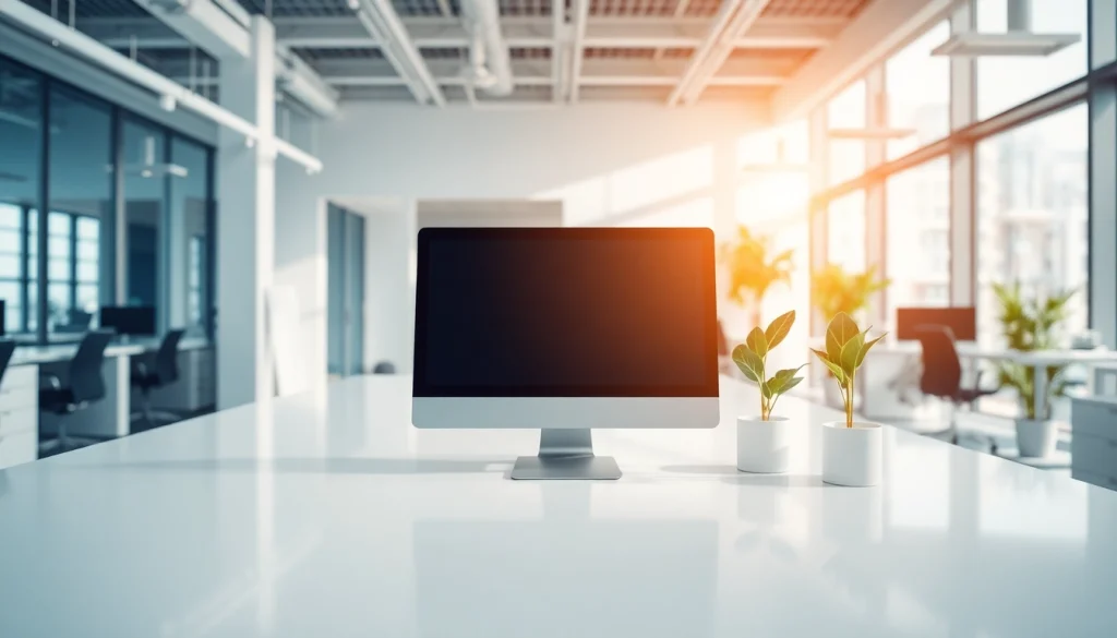 Boost your business with Brightet's innovative technology solutions in a modern workspace.