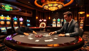 Experience the excitement at C168 BET with live blackjack games and vibrant casino elements.