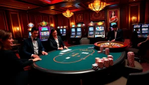 Rasakan kegembiraan taruhan tinggi di jmacdonaldphoto.com dalam suasana kasino mewah.