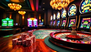 Découvrez l'excitation et le luxe du meilleur casino en ligne avec des visuels de jeu dynamiques.