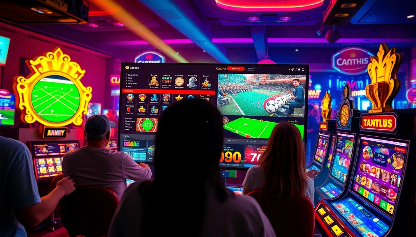 Engaging online gaming experience at Winvn vip showcasing vibrant gaming activities and user-friendly interface.