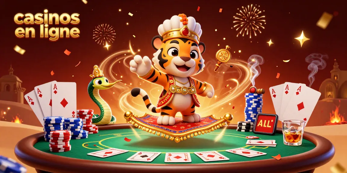 Découvrez les casinos en ligne avec le sultan tigre et ses éléments de jeu captivants.