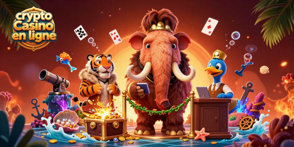 Vivez une expérience au crypto casino en ligne avec un bouncer mammouth et des invités uniques.