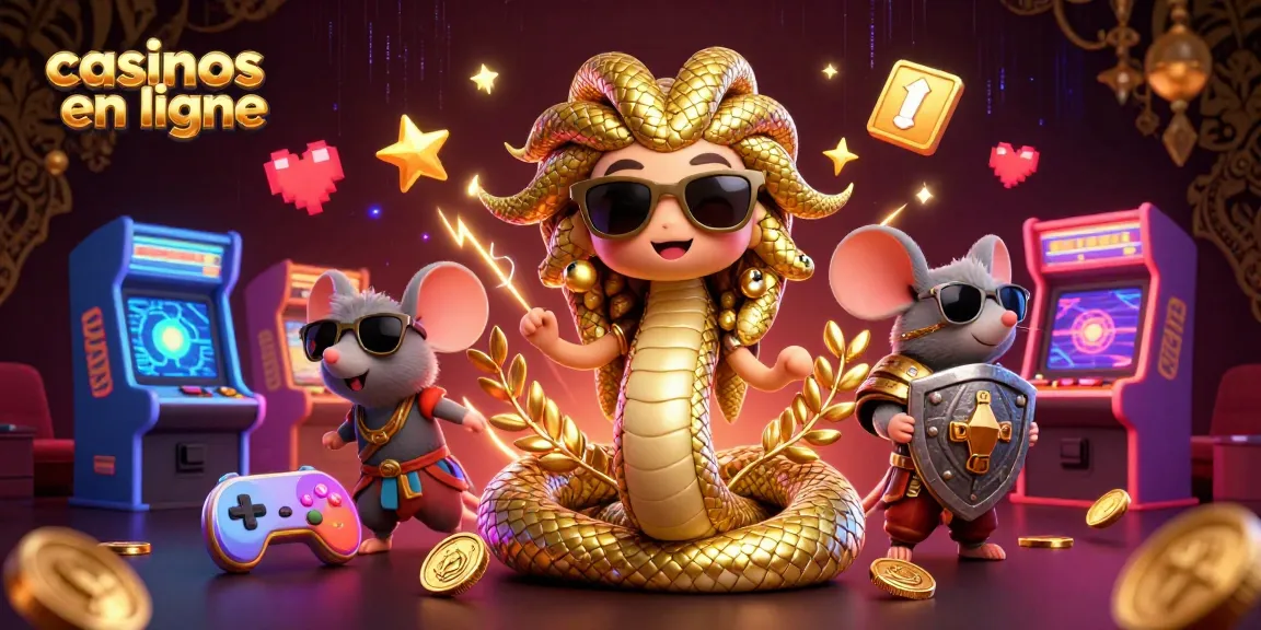 Jouer dans des casinos en ligne avec Medusa, des machines et des bonus colorés.